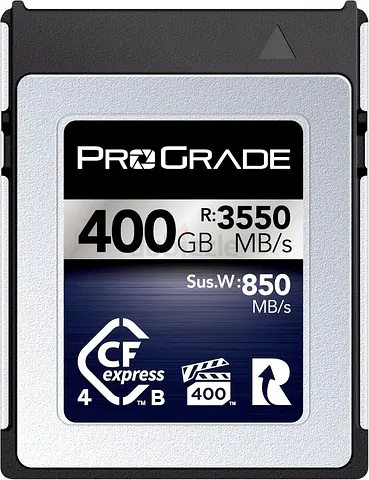 ProGrade Digital CFexpress 4.0 Type B Memory Card 400GB Iridium