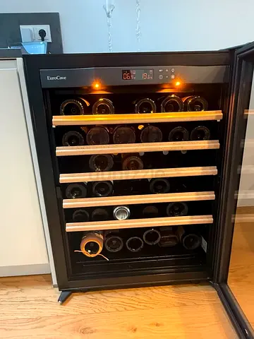 Eurocave dual temperature wine fridge