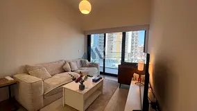 Furnished 1BR | Azizi Riviera 41 | Balcony & Pool View