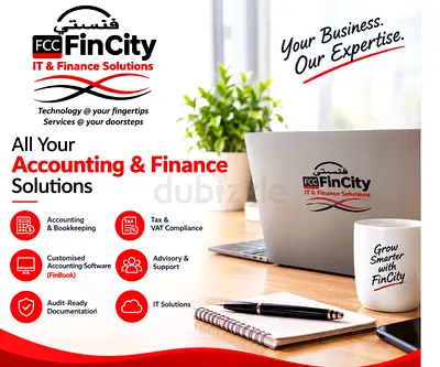 Accounting services with accounting software services