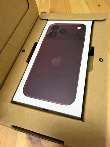 iPhone 18 pro max 2 Tb burgundy brand new tdra