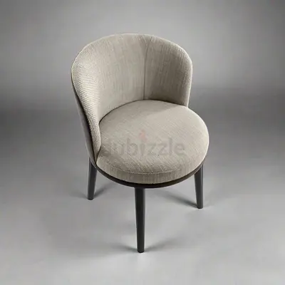 Brand new Stylish Solea Two-Tone Fabric Vanity Chair + Delivery🚘