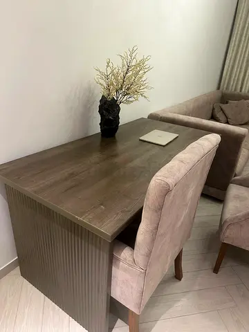 Modern rectangular wooden coffee table - light oak finish