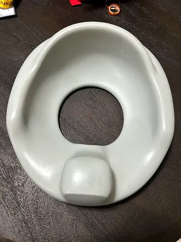 Gray Soft Potty Training Seat - Fits Standard Toilets