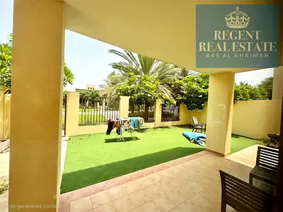 Fully Furnished 3 Beds + Maid Villa in mina al arab