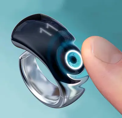 Smart Digital Tasbih Ring with App | Prayer Reminder