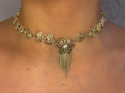 Necklace hand made silver
