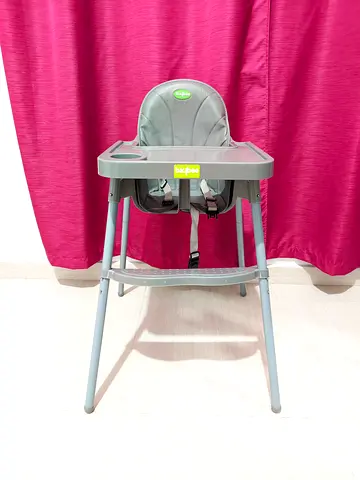 Used babybee High Chair - Gray, sturdy and clean