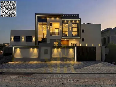 For sale: an exceptional villa in Al Helio, featuring a modern design and high-quality finishes—per