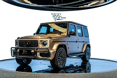 2026 Mercedes-AMG G 63 | MANUFAKTUR Kalahari Gold Magno | GCC Specs | Gargash Warranty