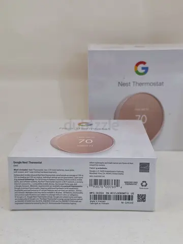Google Nest Thermostat (Rose Gold) - New in Box
