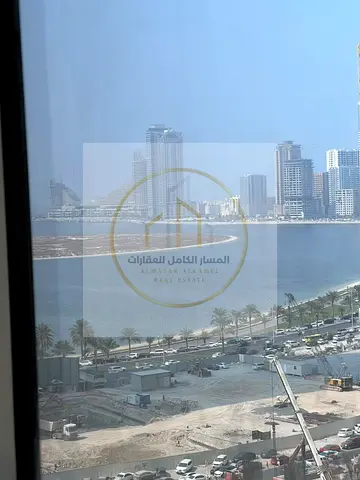 1-Bedroom Apartment for Annual Rent in Al Taawun, Sharjah, Sea View, AC Covered by Landlord, Free G