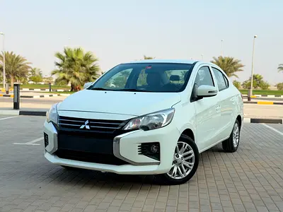 Mitsubishi Attrage 2022 GCC Premium Condition Single Owned 3 Cylinder Family Sedan