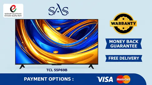 TCL | 55 Inch | 4K UHD Google TV | Warranty | 55P69B