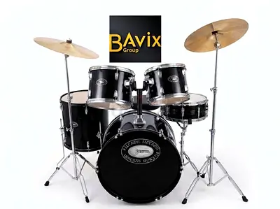 Siltron Acoustic Drums Set 5 pcs - Brand new