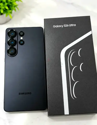 Samsung Galaxy S26 Ultra - Midnight Black, with Box