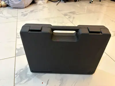 Black Hard Plastic Tool/Accessory Carrying Case - Compact