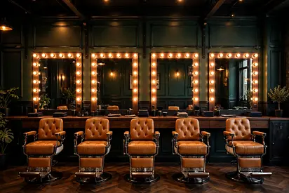 Ravion Barbershop Fit-Out, Gents Salon Interiors – Marquee