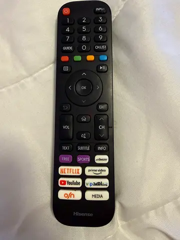 Hisense original remote control