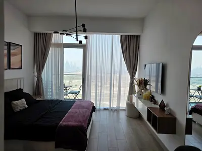 Stylish Fully Furnished Studio | Ready to Move In | High Floor | Exclusive