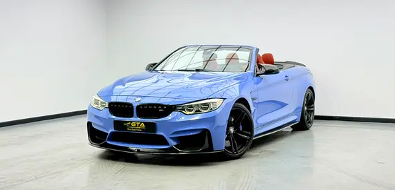 2016 BMW M4 Convertible, Full Service History, Fully Loaded, Excellent Condition, GCC