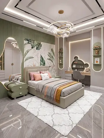 Brand New 120*200 single size bed luxury design