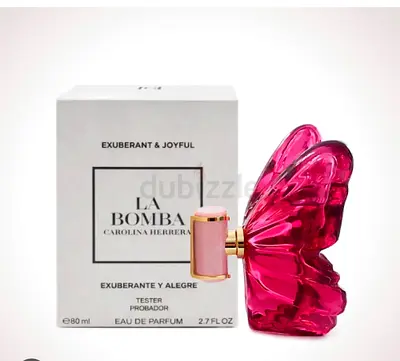 Carolina Herrera La Bomba Eau de Parfum 80ml (Pink Butterfly Bottle) - Tester