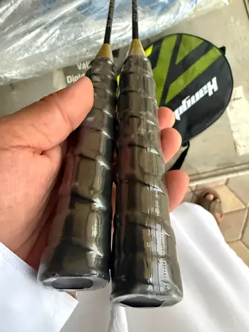 Badminton Racket Pair with Overgrip Tape (2 rackets)