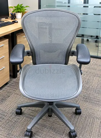 Herman miller Remastered fully loaded Grey ergonomic mesh office chair - good condition