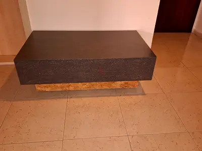 Coffee table with storage box