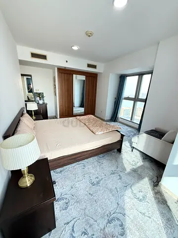 Luxury Master Bedroom with Marina View | DEWA & WiFi Included | Princess Tower | Near Metro