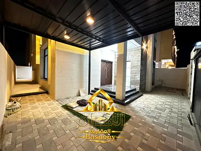 A 10% down payment and a monthly installment of AED 5,000. Own a villa at the lowest price on the m