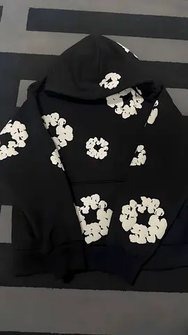Black Denim tears hoodie Size S Authentic