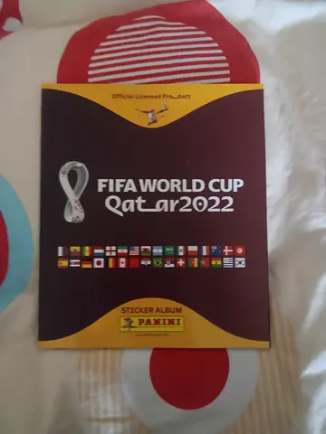World Cup 2022 Panini sticker album, 2% complete.