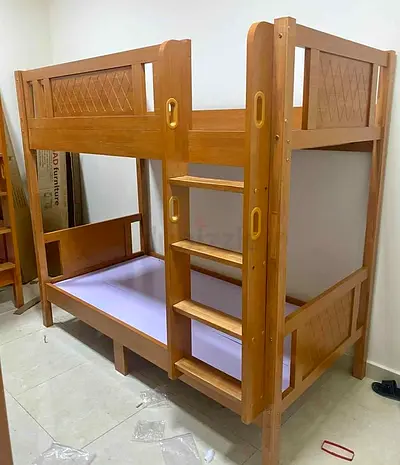 Brand New Sold wooden Bunk Bed including Medical Mattress Available