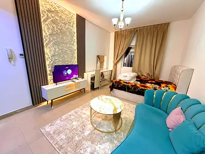Large studio apartment / furnished with hotel-style furniture / Sharjah