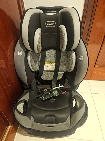 Evenflo EveryStage All-in-One Car Seat, Black / Grey