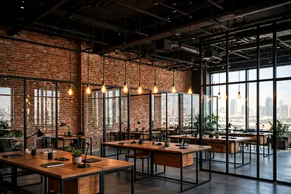 Umbriel Industrial Office Fit-Out, Brick Interiors – Outpost