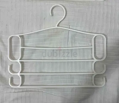 Space-saving clothes hangers