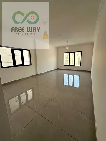 Two bedrooms and a living room, including access to a swimming pool, a gym, and parking; the kitchen comes fully equipped with appliances.