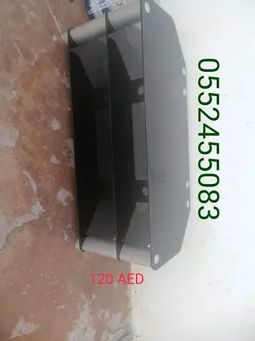 Glass TV Stand / Entertainment Unit - Black, Good Condition