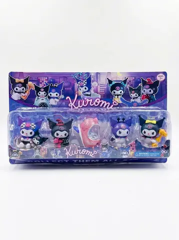 Kuromi Color-Matched Action Figures Collector’s Set