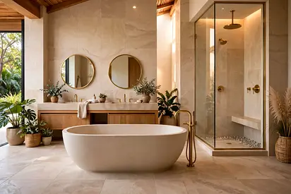 Talmera Villa Bathroom Renovation, Spa Interiors – Passage