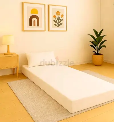 3 Fold Folding Mattress 180 x 90 x 11 cm – Portable Floor Foam Mattress Made in UAE, Foldable Guest
