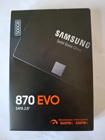 Samsung 870 EVO 500GB SATA 2.5" SSD - New in Box