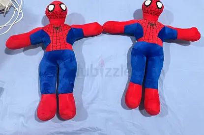 Pair of Spiderman Soft Plush Toys - New Condition