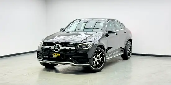 2023 Mercedes Benz GLC200 4MATIC Coupe, 2028 MB Warranty + Service Pack, Fully Loaded, GCC