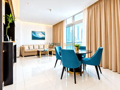 Vacant Furnished 2BR | Upper Crest, Downtown Dubai