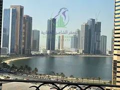 Spacious 3-bedroom apartment in Al Taawun, Sharjah, with a maid’s room, laundry room, two balconie