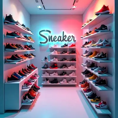 Luxury Footwear & Shoes Showroom Fitout- Dubai